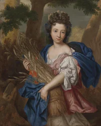 Retrato de una mujer desconocida representada como Ceres